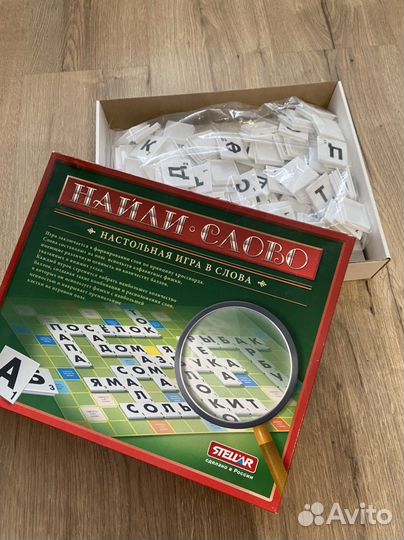 Игра Скраббл / Найди слово