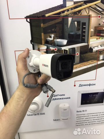 Видеонаблюдение с установкой и гарантитей 5mp Full