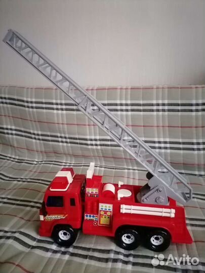 Инерционная пожарная машина 33 см