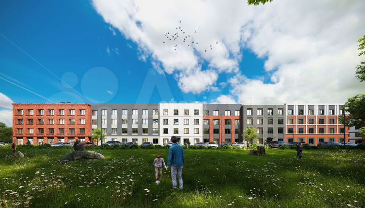 3-к. квартира, 53,8 м², 3/4 эт.