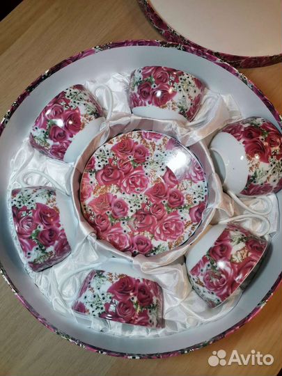 Чайный сервиз на 6 персон новый