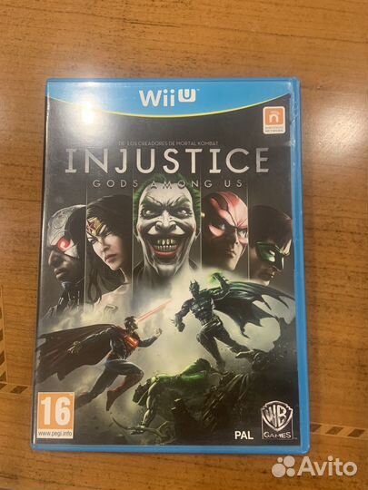 Игра injustice на wii u