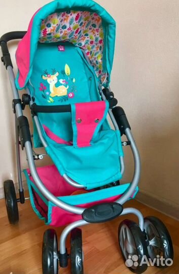 Коляска для кукол, для девочек от 4 до 8 лет