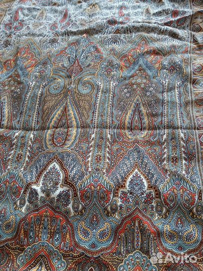 Павловопосадский платок шерсть