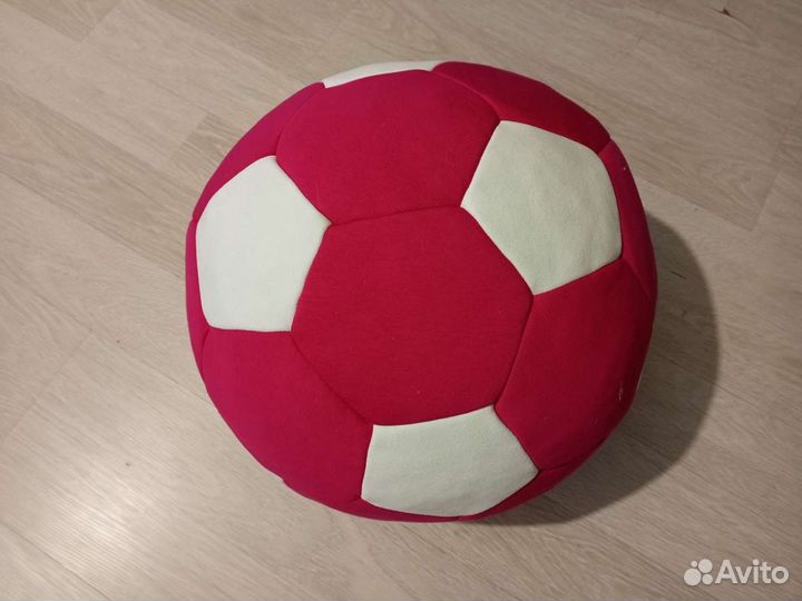 Большой мягкий мячик- пуфик