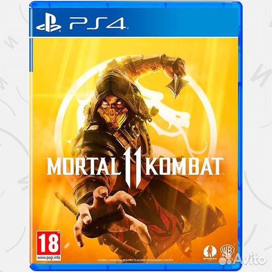 Mortal Kombat 11 (Б/У) PS4, русские субтитры