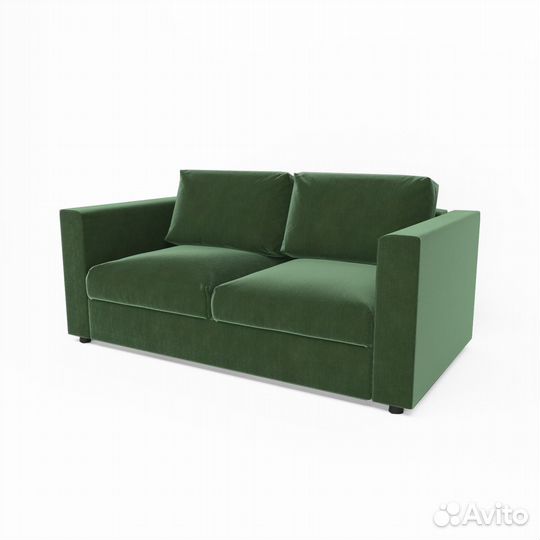 Чехол на 2 местный диван вимле (икеа)