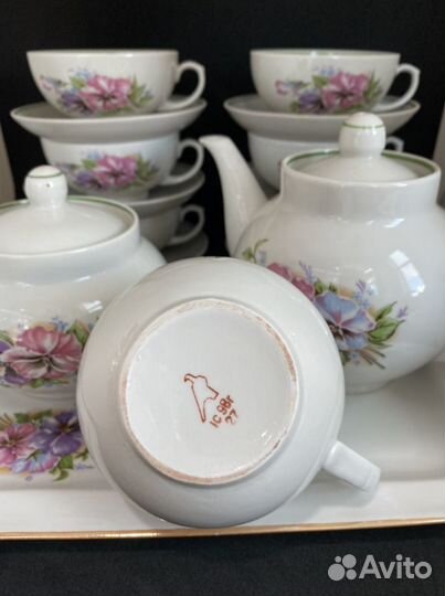 Сервиз чайный Дулево