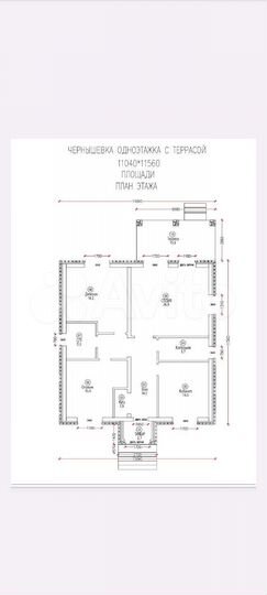 Коттедж 140 м² на участке 7 сот.