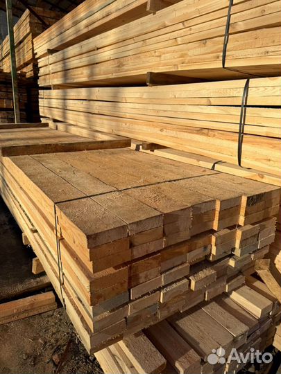 Доска обрезная 25х150х6000мм от производителя