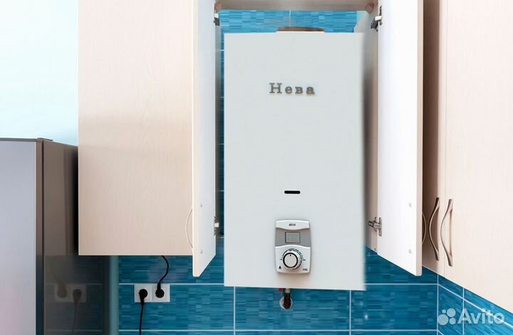 Кухонный газовый водонагреватель Neva 4510 (электр