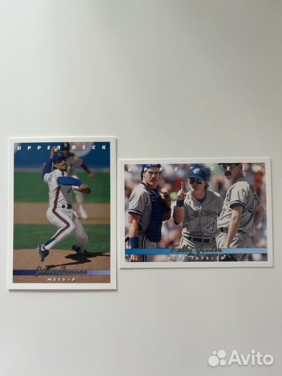 Бейсбол карточки Upper Deck Topps Panini