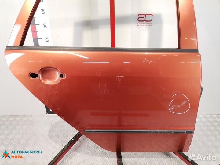 Дверь задняя правая Skoda Fabia (6Y) рест. 2007