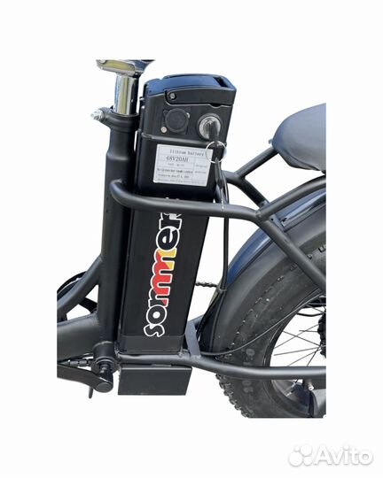 Электровелосипед новый складной 20х4