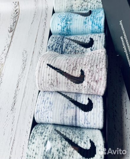 Носки Nike Tye-Dye в коробке