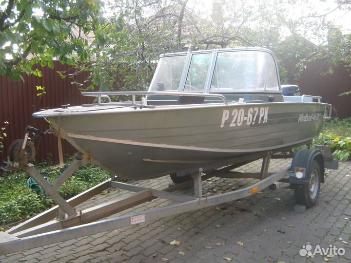 Windboat-46dcms Suzuki DF50ATS прицеп