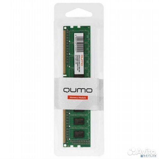 Qumo DDR3 dimm 8GB (PC3-12800) 1600MHz QUM3U-8G160