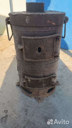 Буржуйка чугунная пов57