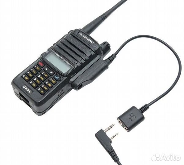 Переходник для рации Baofeng UV-9R +, UV-9R PRO
