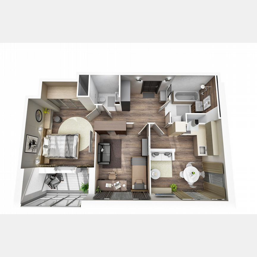 2-к. квартира, 58,4 м², 1/8 эт.