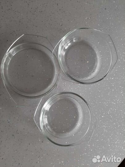 Кастрюли стеклянные