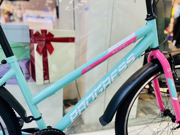 Горный велосипед на спицах