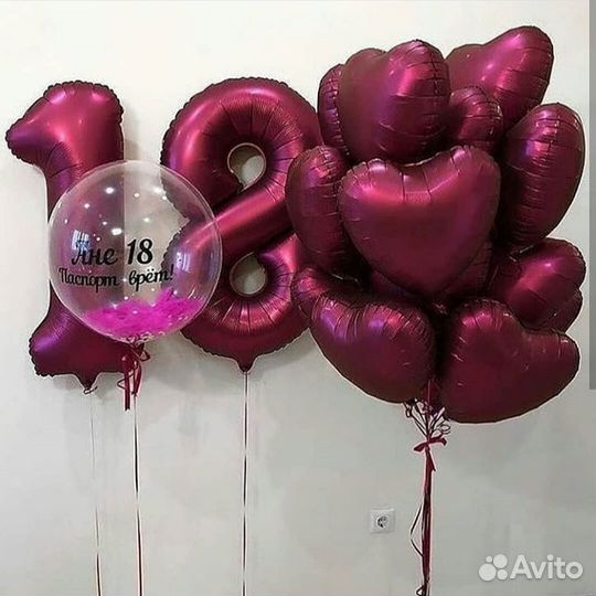 Воздушные, гелиевые шары. Оформление воздушными ша