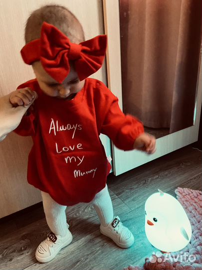 Модная толстовка-боди для девочки 80-86