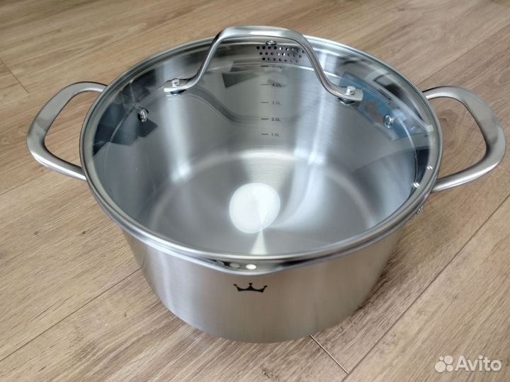 Кастрюля royal kuchen 6 литров