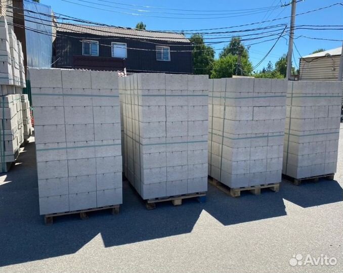 Пеплоблок М35 390х190х190