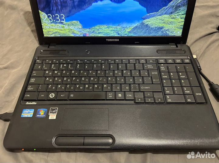 Ноутбук toshiba satellite C660-1WT