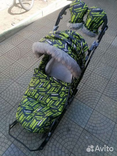 Санки коляска