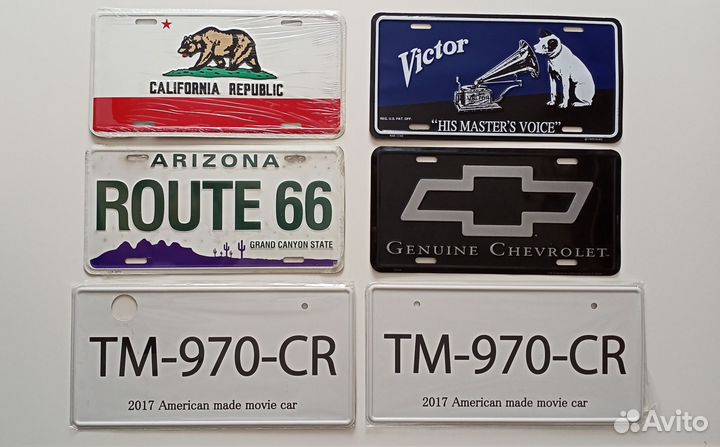 Автомобильные номера США