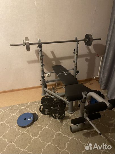 Силовой тренажер штанга