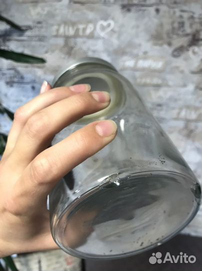 Банка для сыпучих стеклянная IKEA