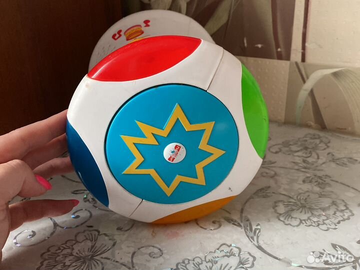 Барабан Fisher price свет музыка