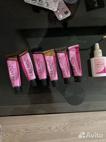 Краска для бровей