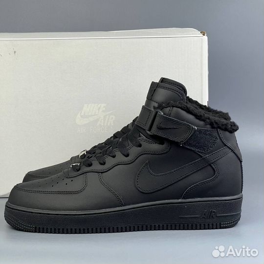 Кроссовки Nike Air Force 1 Зима с мехом