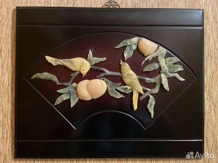 Картины из кожи, из камня 3D