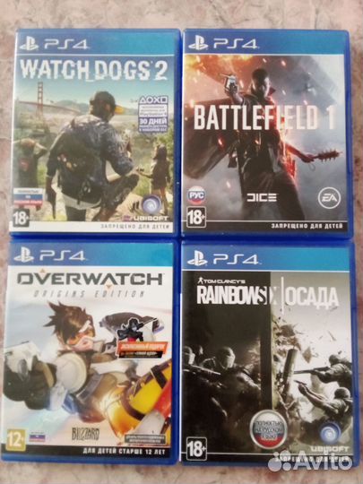 Игры для приставок ps4