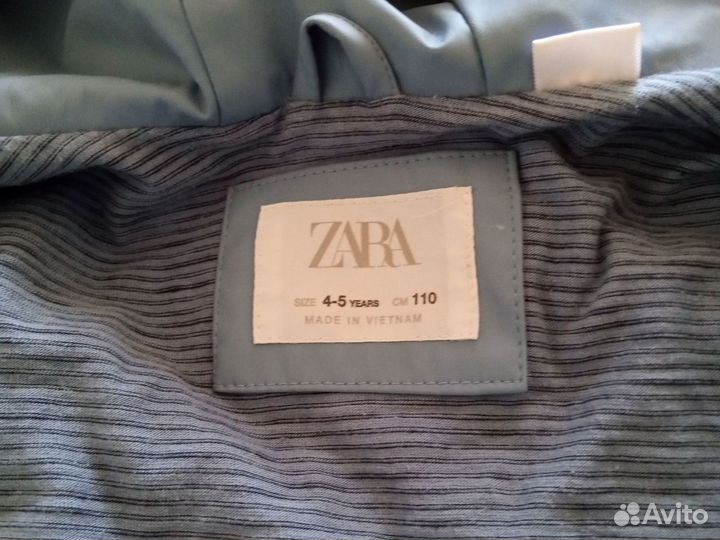 Плащ тренч zara 110