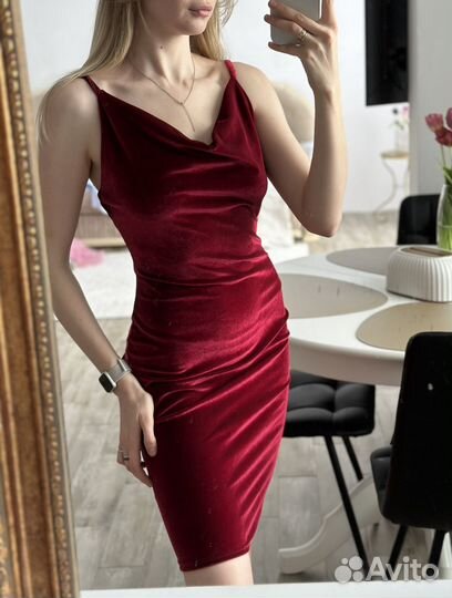 Вечернее платье бархат