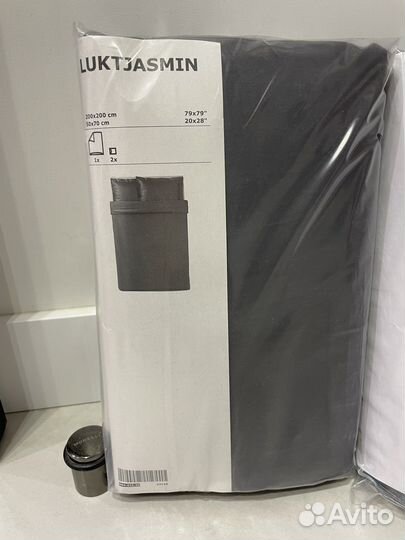 Постельное бельё IKEA 200 200 Luktjasmin