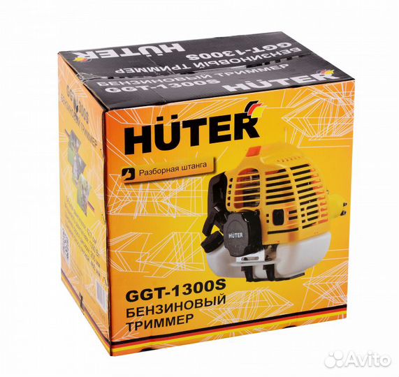 Бензиновый триммер ggt-1300s huter