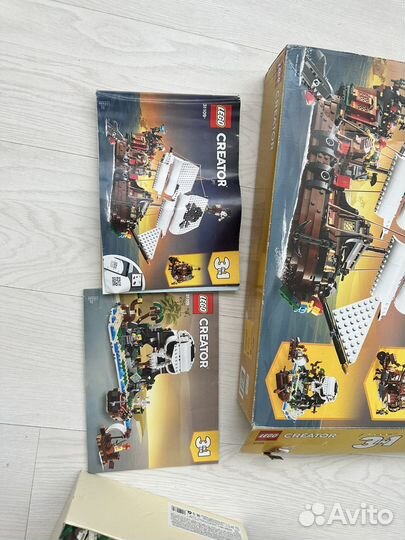 Лего Lego Creator 3 в 1 31109 пиратский корабль