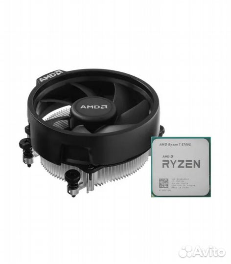 Процессор AMD Ryzen 7 5700G, OEM + кулер