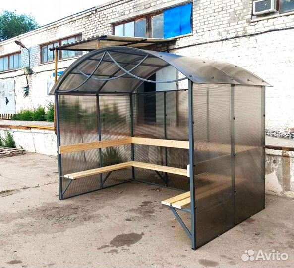 Беседка для курения. Курилка