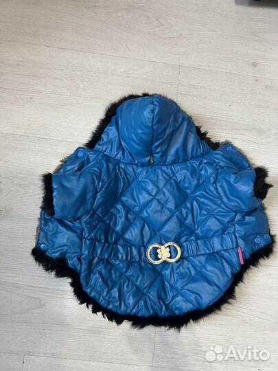 Куртка для собаки с мехом