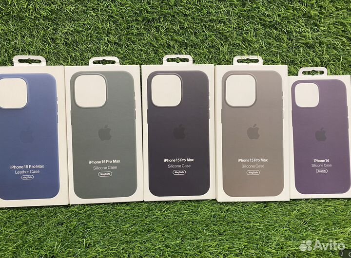 Кожаные чехлы на iPhone c Magsafe