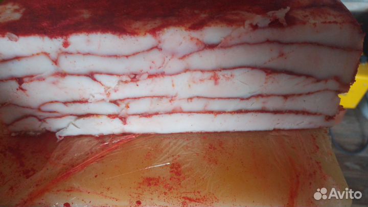 Халяль сало конское с чесноком оптом